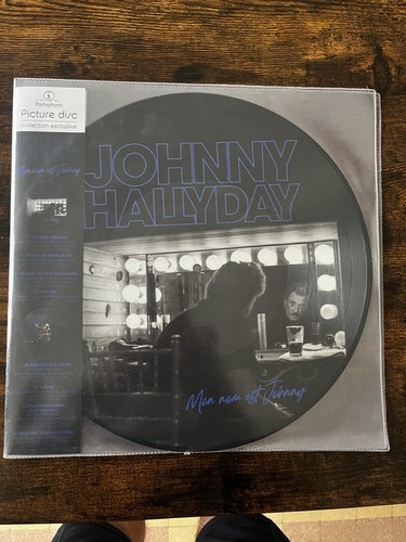 Johnny hallyday picture disc - johnny,