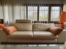 ROCHE BOBOIS : Canapé Cuir