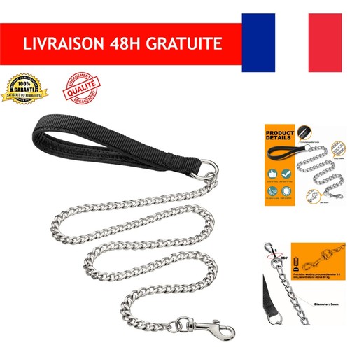 Laisse pour chien métal - pour,