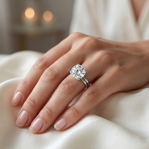 Bague diamant haut gamme - bague,