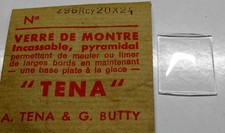 VERRE MONTRE CINTRÉ 2 COTÉS