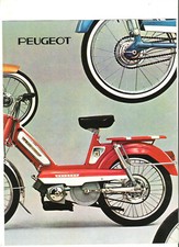 CYCLES PEUGEOT - CYCLOMOTEURS - 101 102 103 104 GT10 - 1972 ? catalogue brochure