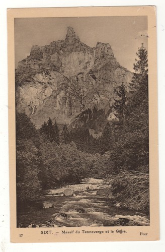 Cpsm sixt massif du - -,