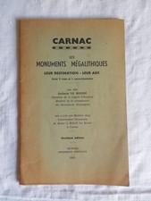 CARNAC LES MONUMENTS
