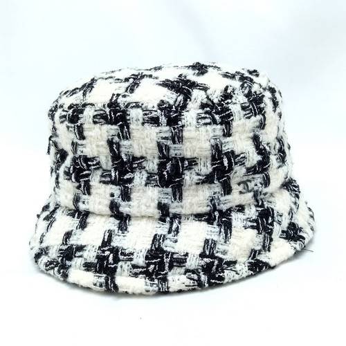 Chapeau seau chanel tweed - seau,