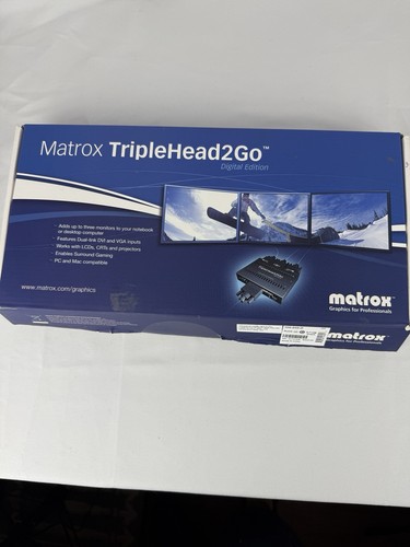 Matrox triplehead2go digital - matrox,