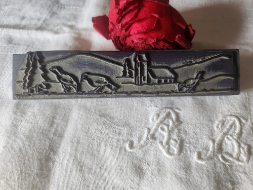 Tampon ancien frise idéale
