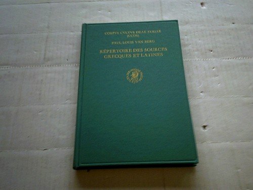 Ccds van berg repertoires - van,