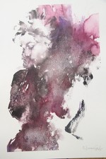 T belle estampe sensuelle