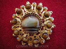 Broche "Rosace Néo Classique"