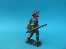 Soldat en plomb creux - Cowboy avec fusil sans crosse - 55mm - 10