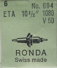 Nos New [1X = 1 Staff ] Eta 1080 V 50 Ronda 694 Arbre volante Balance Staff Asse