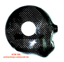 KTM 390 DUKE RC AVENTURE 2021 2025 PROTECTEUR DE COUVERCLE EN CARBONE DE LUMIÈRE