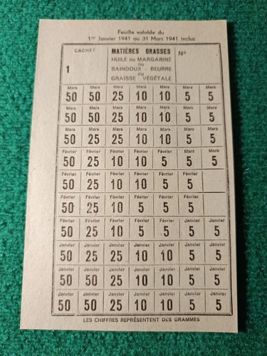 Billet nécessité - billet,