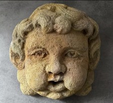 Sculpture En Pierre Composés Éole   mythologie gréco-romaine fontaine jardin