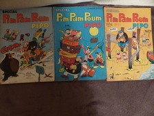 Lot de 3 bd pim pam poum pipo