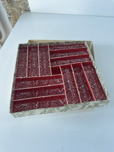 Porte couteaux verre - 12, en