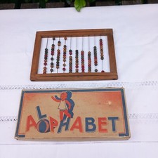 Jouet Ancien Jeu ALPHABET et