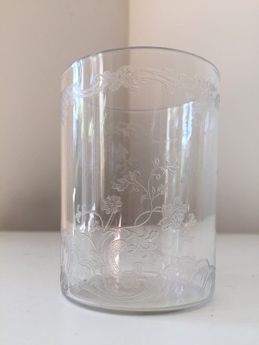 Ancien verre cristal décor - ancien, en