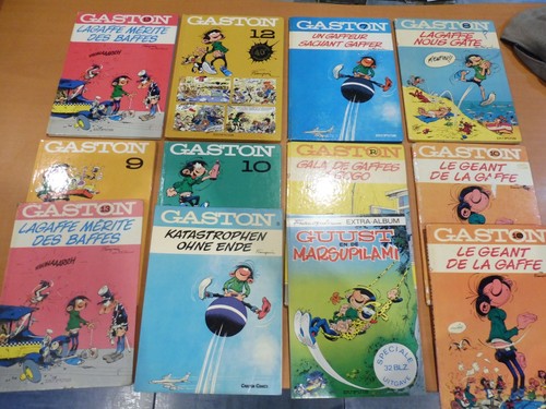 Lot gaston lagaffe - gaston,