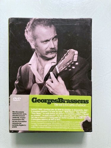 Dvd coffret georges brassens - -,