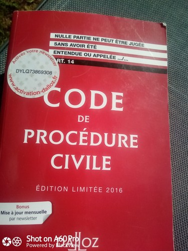Code procédure civile - code,