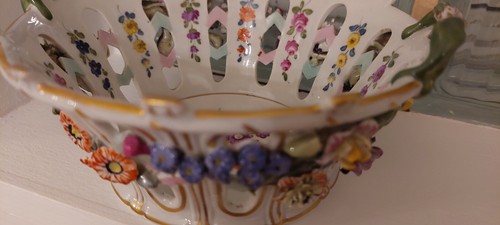 Coupe fruit porcelaine - a,
