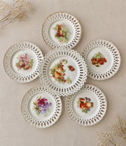 Assiettes anciennes - assiettes, en