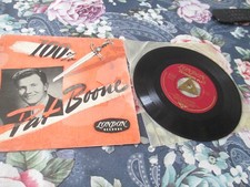 Vinyle 45 T 100% Pat Boone London Records Centreur present