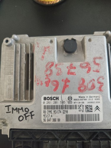 Calculateur moteur peugeot 308 - calculateur,