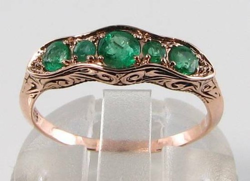 Bague jonc éternité 9ct - jonc,