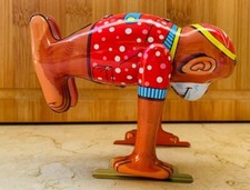 JOUET TIN TOYS AUTOMATE SINGE
