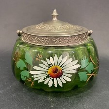 Petit pot à biscuits en verre