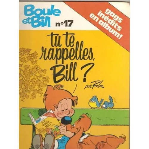 Livre boule bill 17 - boule, et