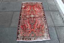 Tapis Oriental En Laine Rose