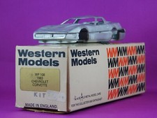 Chevrolet Corvette 1983- Kit métal 1/43ème Western Models ( WP 108 )