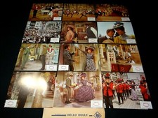 barbra streisand HELLO DOLLY ! jeu 24 photos cinema lobby cards 1969
