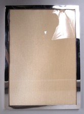 Cadre Photo Portrait Paysage Grand Argent Sterling Anglais 1916