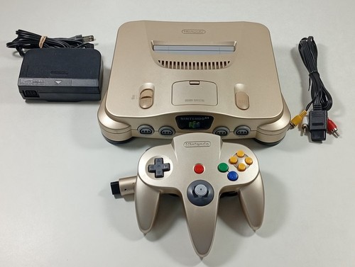 Console nintendo gold - nintendo, (n64)