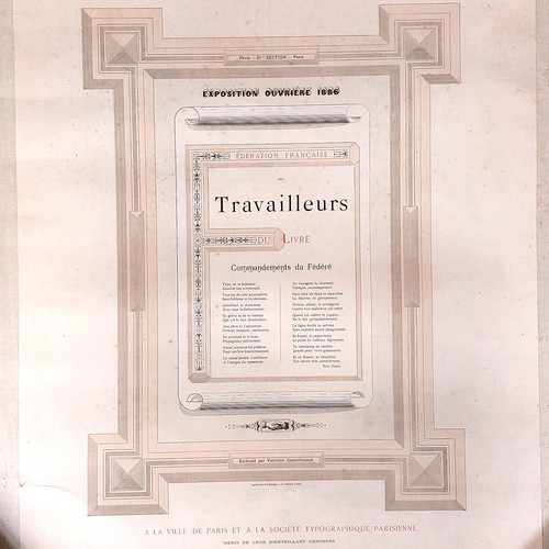 Affiche typographique pour
