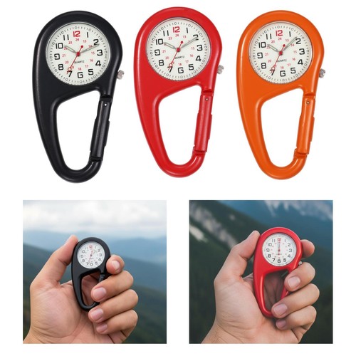 Montre clip mousqueton - à,