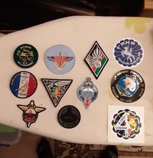 Lot De 8 Patchs Militaire