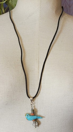 Pendentif turquoise style - pendentif, en