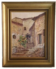 Florent CHADÉ (1896-1985) - Huile sur carton - Signée - Encadrée - Certificat