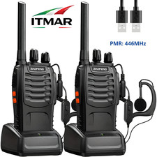 2 Pcs Talkie Walkie Émetteur
