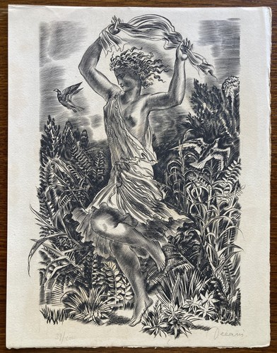 Rare gravure originale - rare,