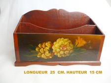 ancien porte courrier en bois
