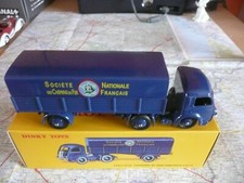 PANHARD Semi -remorque Baché SNCF DINKY-TOYS  ATLAS réf 32 AB 1/60 en boite
