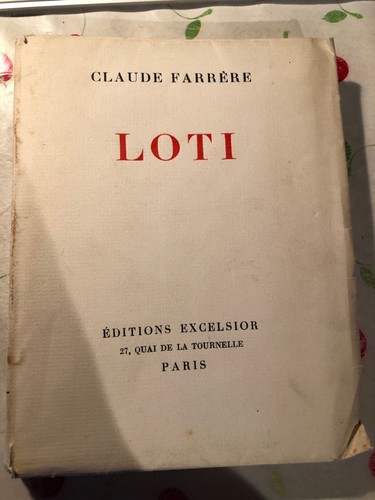 Livre loti claude - loti,