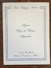 1977 CATALOGUE DE VENTE